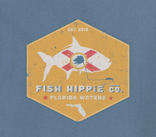 Fish Hippie Florida State Tee Slate