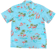 Paradise Found Hawaiian Shirts Flamingo