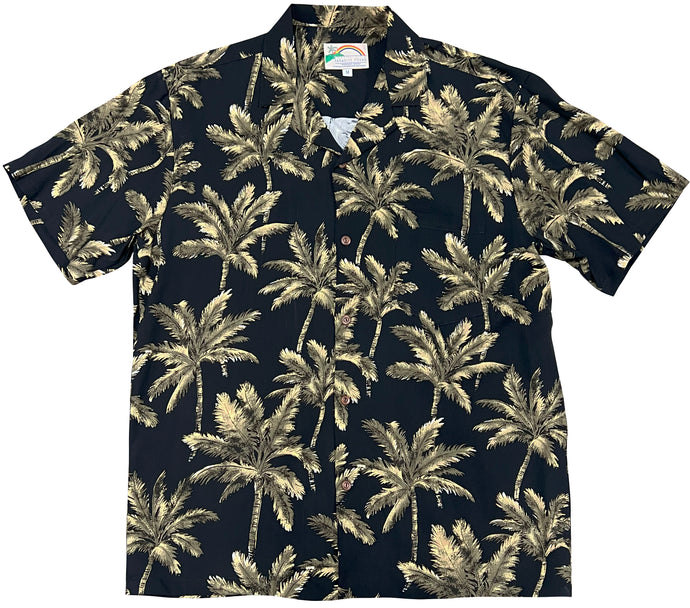 Paradise Found Hawaiian Shirts Royal Palm