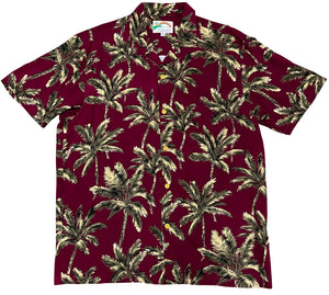 Paradise Found Hawaiian Shirts Royal Palm
