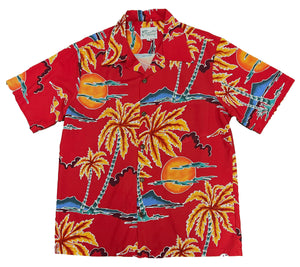 Paradise Found Hawaiian Shirts Scenic Palm