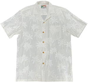 Paradise Found Hawaiian Shirts Shadow Palm