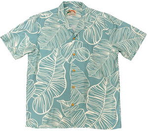 Paradise Found Hawaiian Shirts Taro Leaves