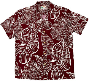 Paradise Found Hawaiian Shirts Taro Leaves