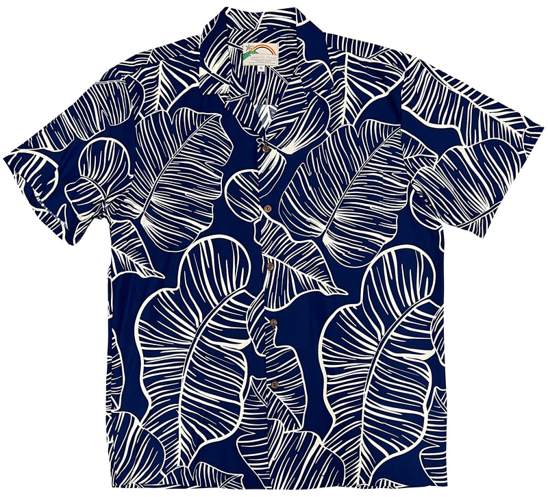 Paradise Found Hawaiian Shirts Taro Leaves – Captains Closet Hawaii