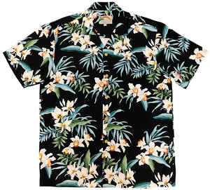 Paradise Found Hawaiian Shirts Orchid Ginger