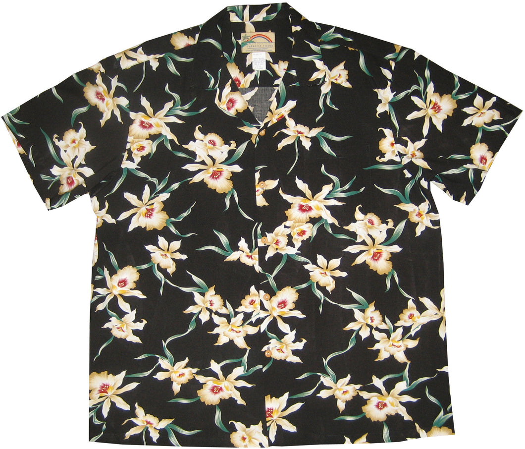 Paradise Found Hawaiian Shirts Star Orchid