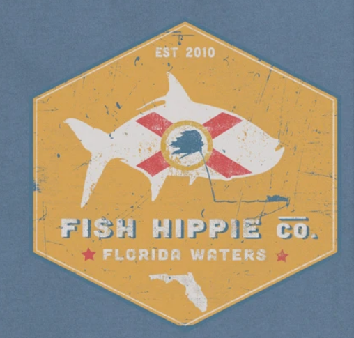 Fish Hippie Florida State Tee Slate